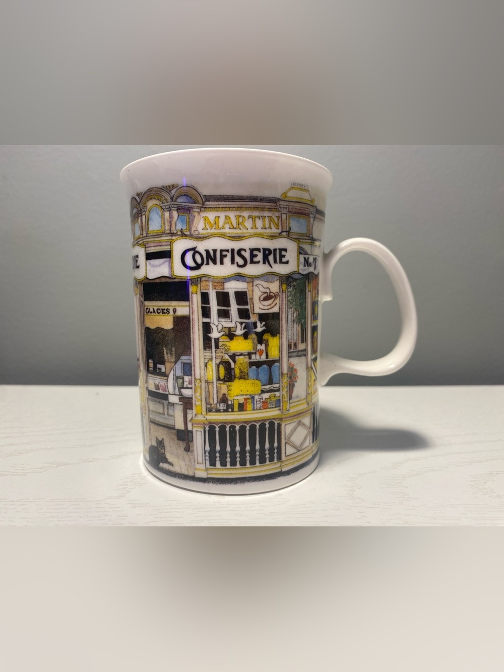 Au Coin De La Rue Richard Partis Mug Dunoon